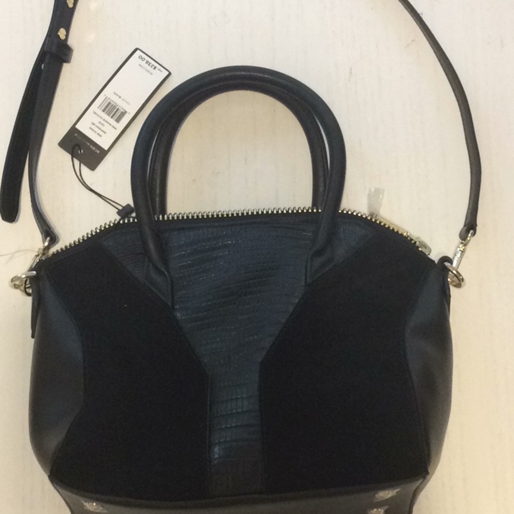 BCBG Black purse mini Maggie satchel